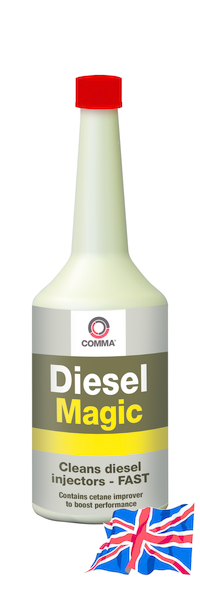 COMMA DIESEL MAGIC (400ml) присадка-очиститель в топливо для дизельных двигателей! 400ml